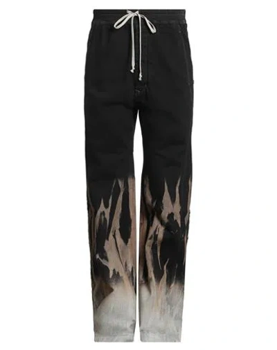 Rick Owens Drkshdw Drkshdw By Rick Owens Man Jeans Black Size M Cotton