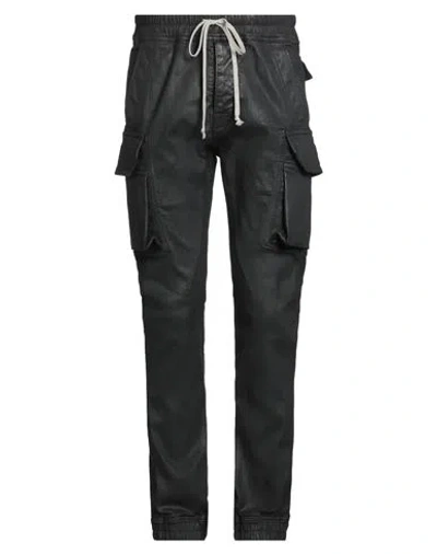 Rick Owens Drkshdw Drkshdw By Rick Owens Man Jeans Black Size Xl Cotton, Elastane, Natural Rubber