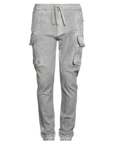 Rick Owens Drkshdw Drkshdw By Rick Owens Man Jeans Grey Size Xl Cotton, Elastomultiester, Rubber In Gray