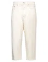 Rick Owens Drkshdw Drkshdw By Rick Owens Denim Cropped In White