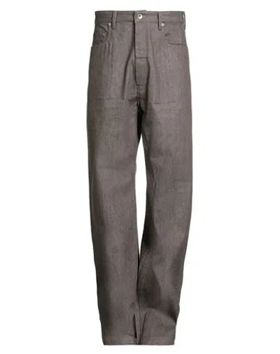 Rick Owens Drkshdw Drkshdw By Rick Owens Man Jeans Taupe Size 31 Cotton In Brown