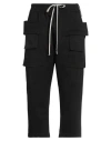 Rick Owens Drkshdw Drkshdw By Rick Owens Man Pants Black Size L Cotton In Black
