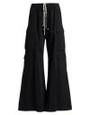 Rick Owens Drkshdw Drkshdw By Rick Owens Man Pants Black Size L Cotton In Black
