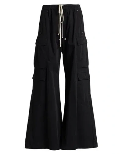 RICK OWENS DRKSHDW DRKSHDW BY RICK OWENS MAN PANTS BLACK SIZE L COTTON