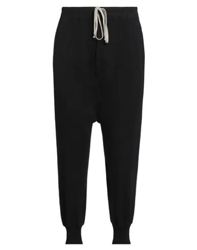 Rick Owens Drkshdw Drkshdw By Rick Owens Man Pants Black Size L Cotton In Black