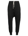 Rick Owens Drkshdw Drkshdw By Rick Owens Man Pants Black Size L Cotton, Elastane