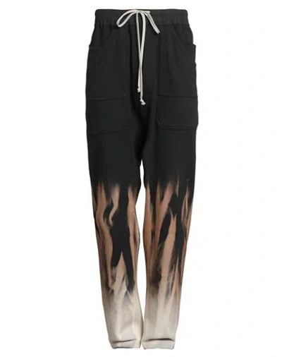 Rick Owens Drkshdw Drkshdw By Rick Owens Man Pants Black Size S Cotton