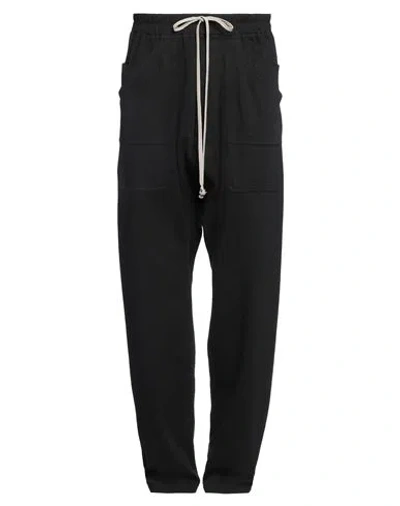 Rick Owens Drkshdw Drkshdw By Rick Owens Man Pants Black Size Xl Cotton