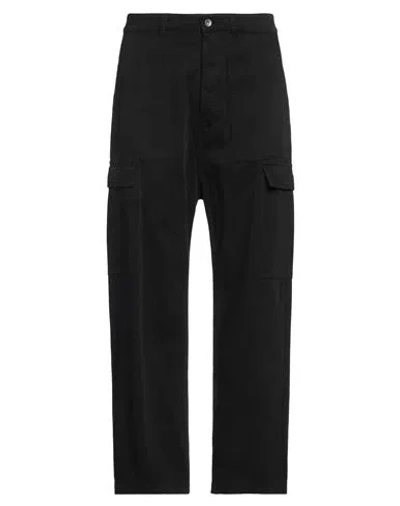 Rick Owens Drkshdw Drkshdw By Rick Owens Man Pants Black Size Xl Cotton