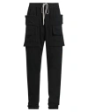 Rick Owens Drkshdw Drkshdw By Rick Owens Man Pants Black Size Xs Cotton, Elastane