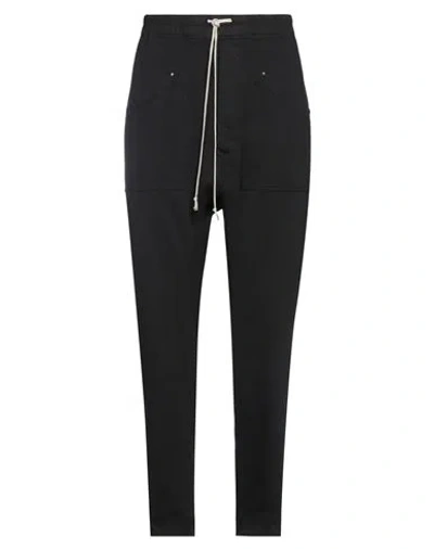 Rick Owens Drkshdw Drkshdw By Rick Owens Man Pants Black Size Xxl Cotton