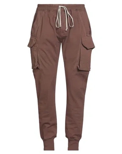 Rick Owens Drkshdw Drkshdw By Rick Owens Man Pants Brown Size L Cotton