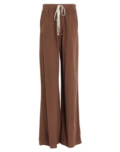 Rick Owens Drkshdw Drkshdw By Rick Owens Man Pants Brown Size S Cotton