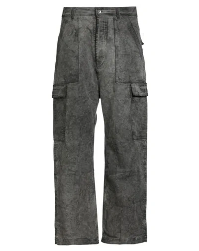 Rick Owens Drkshdw Drkshdw By Rick Owens Man Pants Grey Size Xl Cotton In Gray