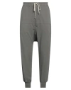 Rick Owens Drkshdw Drkshdw By Rick Owens Man Pants Lead Size L Cotton, Elastane In Grey