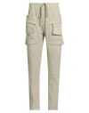 Rick Owens Drkshdw Drkshdw By Rick Owens Man Pants Light Grey Size Xs Cotton, Elastane In Neutral