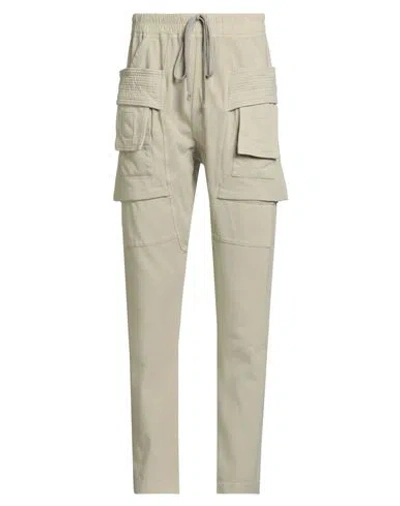 Rick Owens Drkshdw Drkshdw By Rick Owens Man Pants Light Grey Size Xs Cotton, Elastane In Gray