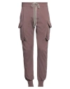 Rick Owens Drkshdw Drkshdw By Rick Owens Man Pants Mauve Size S Cotton In Purple