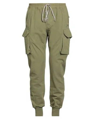 Rick Owens Drkshdw Drkshdw By Rick Owens Man Pants Military Green Size L Cotton