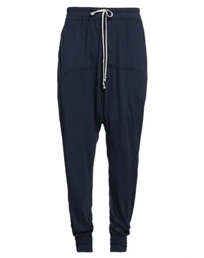 Rick Owens Drkshdw Drkshdw By Rick Owens Man Pants Navy Blue Size Xl Cotton In Navy Blue