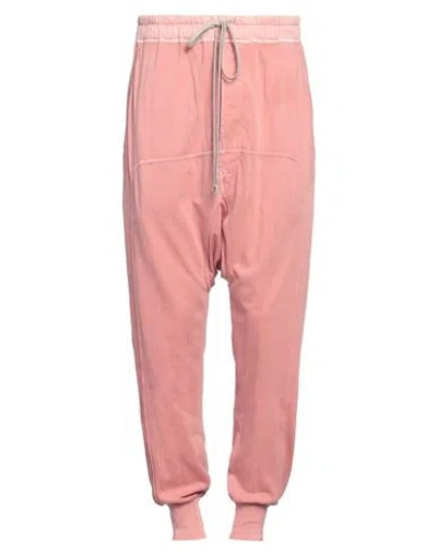 Rick Owens Drkshdw Drkshdw By Rick Owens Man Pants Pink Size S Cotton