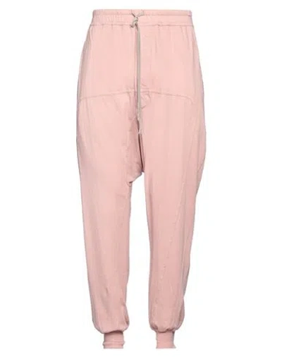 Rick Owens Drkshdw Drkshdw By Rick Owens Man Pants Pink Size Xxl Cotton In Pink