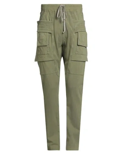 Rick Owens Drkshdw Drkshdw By Rick Owens Man Pants Sage Green Size S Cotton, Elastane