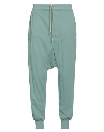 Rick Owens Drkshdw Drkshdw By Rick Owens Man Pants Sage Green Size Xxl Cotton, Elastane