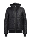 Rick Owens Drkshdw Drkshdw By Rick Owens Man Puffer Black Size S Polyamide, Cotton, Elastane