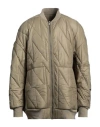 Rick Owens Drkshdw Drkshdw By Rick Owens Man Puffer Military Green Size Xl Polyamide, Cotton, Elastane In Green