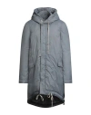 Rick Owens Drkshdw Drkshdw By Rick Owens Man Puffer Slate Blue Size M Polyester In Gray