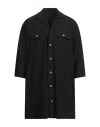 Rick Owens Drkshdw Drkshdw By Rick Owens Man Shirt Black Size S Cotton