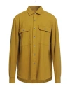 Rick Owens Drkshdw Drkshdw By Rick Owens Man Shirt Lime Green Size S Cotton