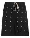 Rick Owens Drkshdw Drkshdw By Rick Owens Man Shorts & Bermuda Shorts Black Size L Cotton