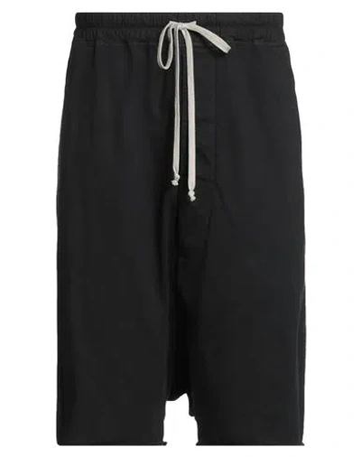 Rick Owens Drkshdw Drkshdw By Rick Owens Man Shorts & Bermuda Shorts Black Size S Cotton