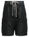 Rick Owens Drkshdw Drkshdw By Rick Owens Man Shorts & Bermuda Shorts Black Size S Cotton In Black