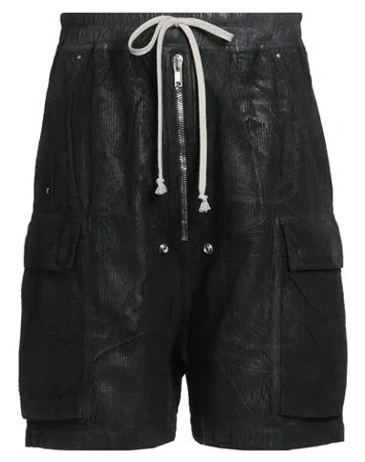 Rick Owens Drkshdw Drkshdw By Rick Owens Man Shorts & Bermuda Shorts Black Size S Cotton