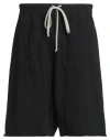 Rick Owens Drkshdw Drkshdw By Rick Owens Man Shorts & Bermuda Shorts Black Size S Cotton, Elastane In Black