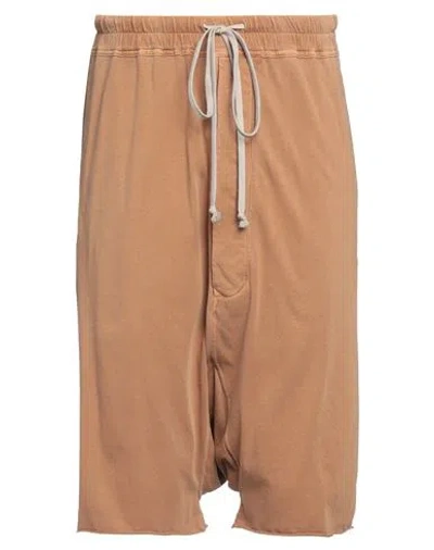 Rick Owens Drkshdw Drkshdw By Rick Owens Man Shorts & Bermuda Shorts Brown Size S Cotton