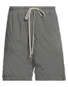 Rick Owens Drkshdw Drkshdw By Rick Owens Man Shorts & Bermuda Shorts Grey Size Xxl Cotton, Elastane In Grey