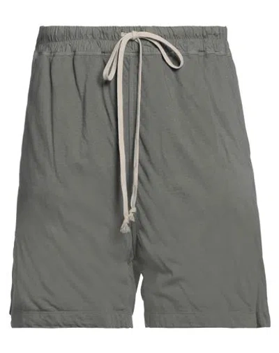 Rick Owens Drkshdw Drkshdw By Rick Owens Man Shorts & Bermuda Shorts Grey Size Xxl Cotton, Elastane