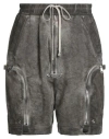 Rick Owens Drkshdw Drkshdw By Rick Owens Man Shorts & Bermuda Shorts Taupe Size S Cotton In Gray