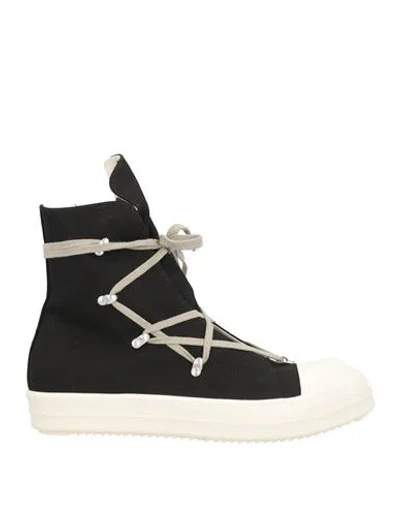 Rick Owens Drkshdw Drkshdw By Rick Owens Man Sneakers Black Size 11 Textile Fibers, Rubber
