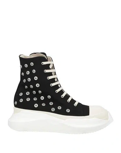 Rick Owens Drkshdw Drkshdw By Rick Owens Man Sneakers Black Size 8 Textile Fibers