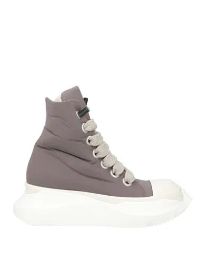 Rick Owens Drkshdw Drkshdw By Rick Owens Man Sneakers Grey Size 11 Textile Fibers, Rubber In Gray