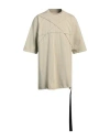 Rick Owens Drkshdw Drkshdw By Rick Owens Man Sweatshirt Beige Size Xl Cotton In Beige