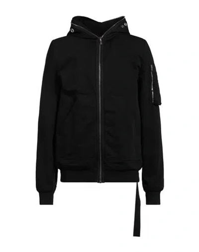 Rick Owens Drkshdw Drkshdw By Rick Owens Man Sweatshirt Black Size L Polyamide, Cotton, Elastane