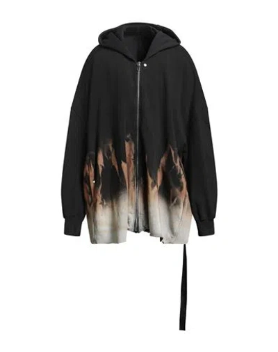 Rick Owens Drkshdw Drkshdw By Rick Owens Man Sweatshirt Black Size M Cotton