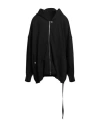Rick Owens Drkshdw Drkshdw By Rick Owens Man Sweatshirt Black Size S Cotton In Black