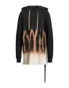 Rick Owens Drkshdw Drkshdw By Rick Owens Man Sweatshirt Black Size Xl Cotton In Black
